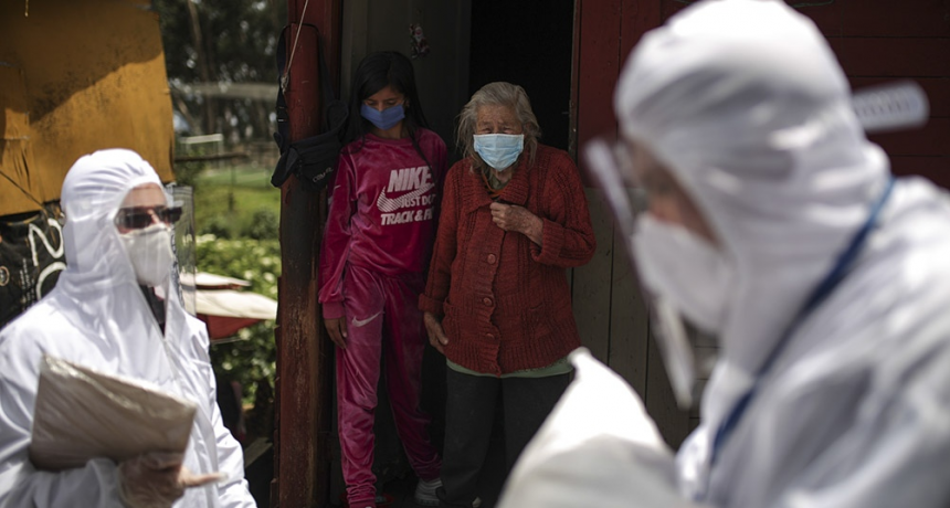 Colombia con nuevo r&eacute;cord y la tasa de aumento de contagios m&aacute;s alta en Sudam&eacute;rica