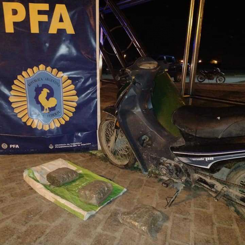 Un detenido con m&aacute;s de 4 kilos de marihuana 