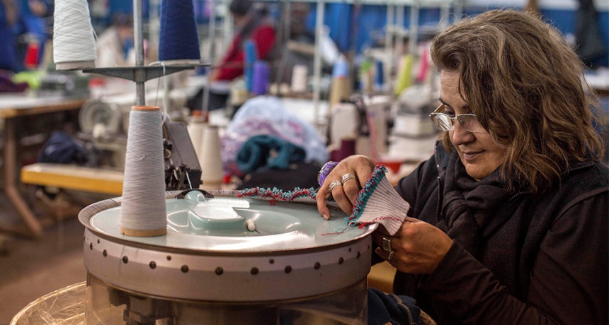 La actividad industrial creci&oacute; en abril 55,9%