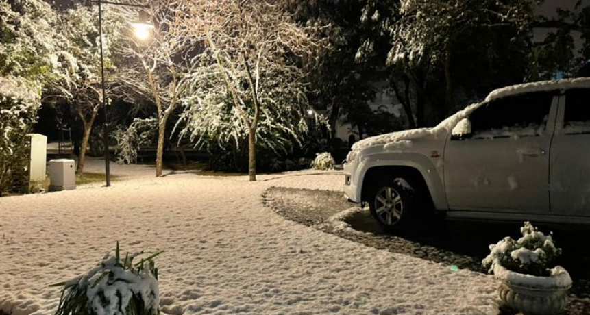 Hist&oacute;rico: nev&oacute; en C&oacute;rdoba despu&eacute;s de 14 a&ntilde;os