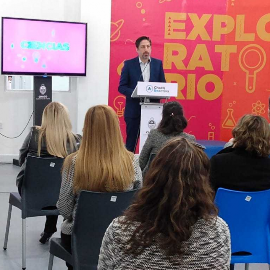 Capitanich y Trotta inauguraron el primer Laboratorio de Innovaci&oacute;n y Educaci&oacute;n en la regi&oacute;n