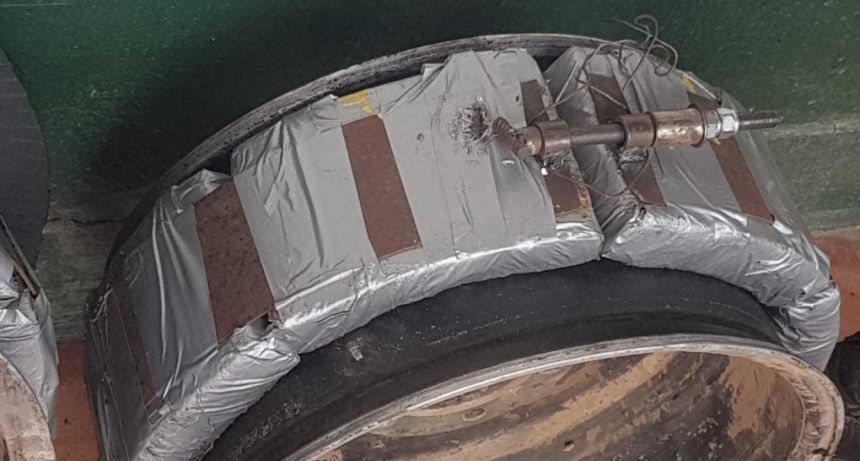 Ocultaban 30 kilos de coca&iacute;na dentro de los neum&aacute;ticos de una camioneta