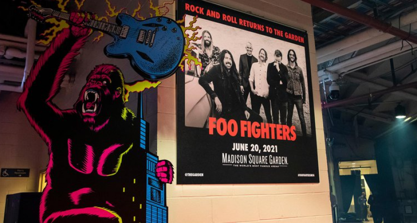 Vuelven los eventos masivos en Nueva York: C&oacute;mo se vivi&oacute; el concierto de Foo Fighters 