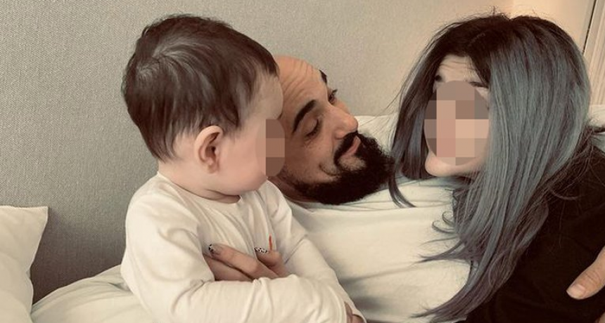 El conmovedor gesto de Abel Pintos: se tatu&oacute; las iniciales de su beb&eacute; y de la hija de su pareja