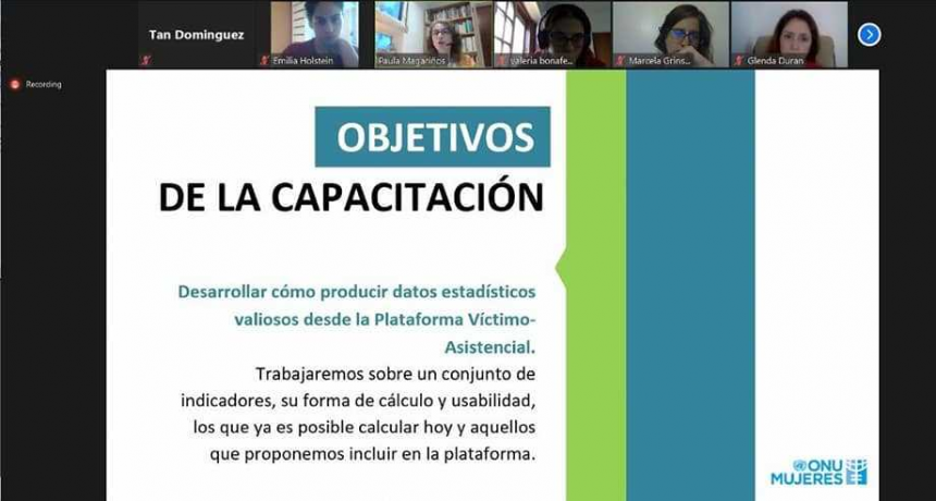 Chaco recibe asistencia t&eacute;cnica de ONU Mujeres para optimizar la Plataforma V&iacute;ctimo Asistencial