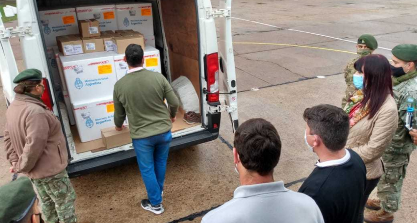 Arrib&oacute; a la provincia un lote de 20.800 dosis de Sinopharm