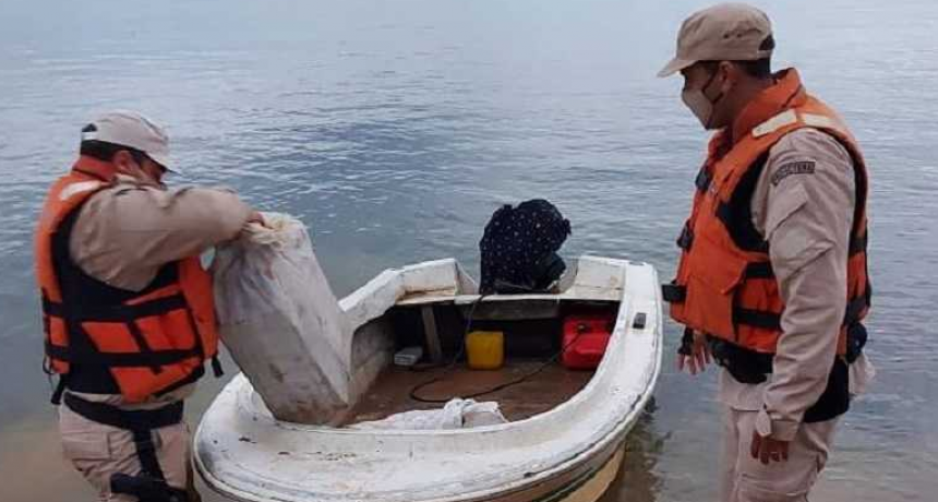 Prefectura secuestr&oacute; marihuana a orillas del Paran&aacute;