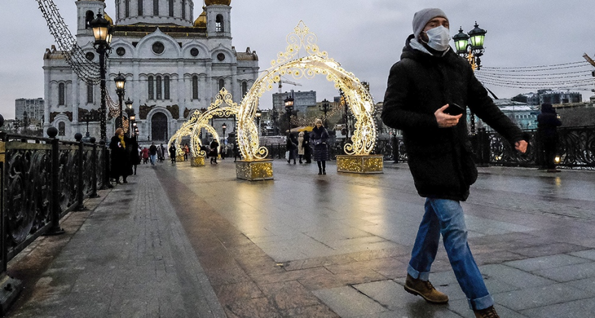 En Rusia los contagios y muertes por coronavirus vuelven a los niveles del invierno