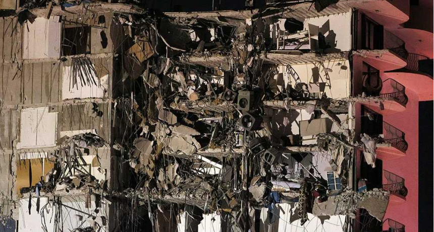 Hay cuatro argentinos desparecidos por el derrumbe de un edificio en Miami