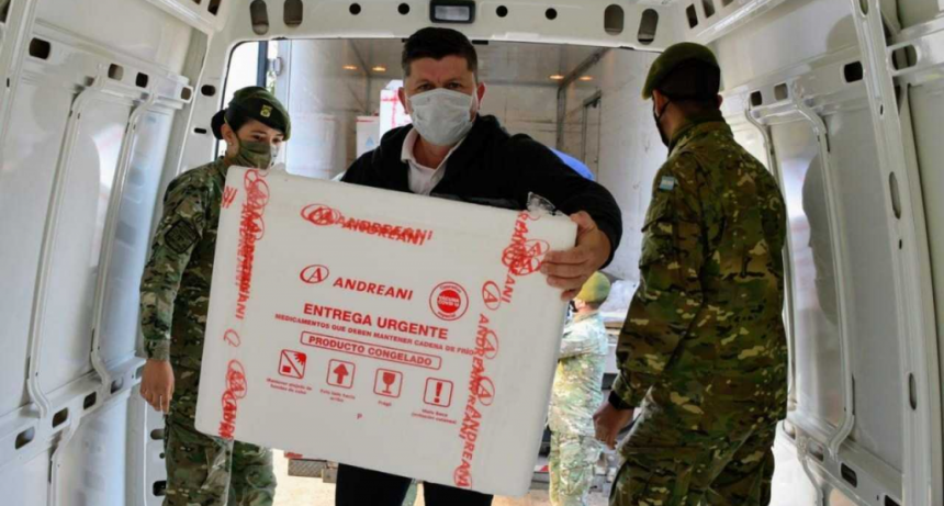Llegan al Chaco 33.600 dosis de Sinopharm