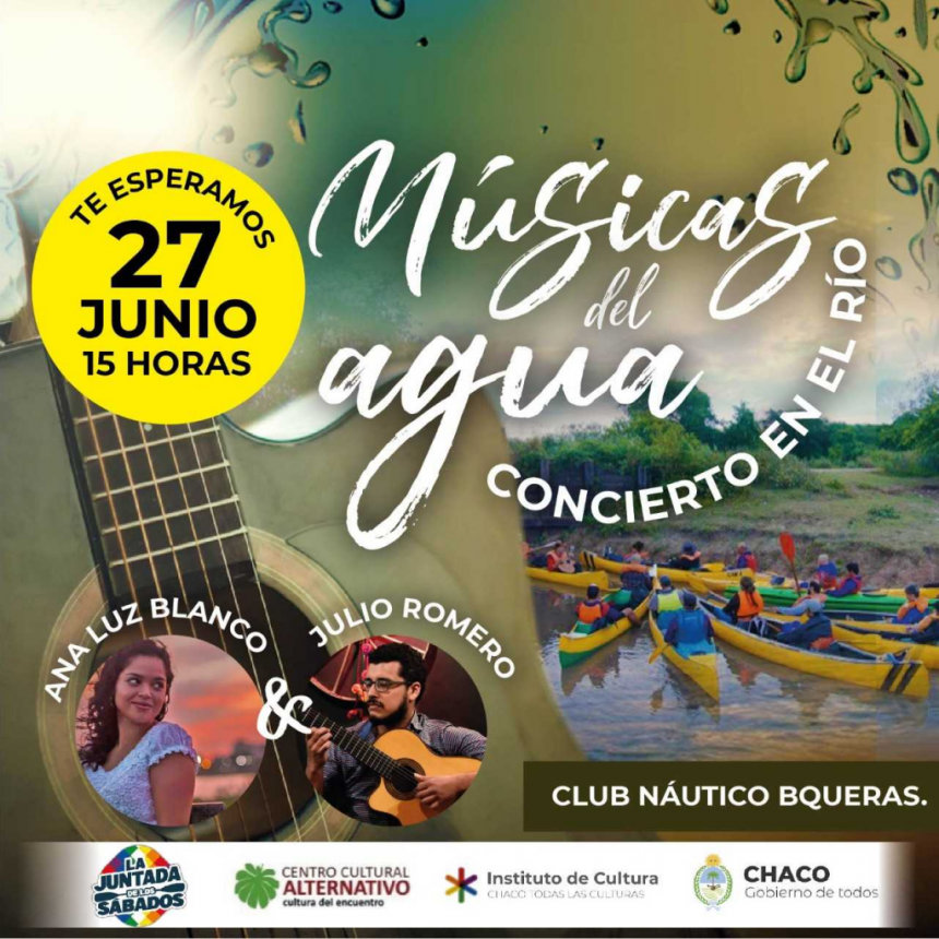 M&uacute;sicas del Agua: Concierto en el r&iacute;o con Analuz Blanco