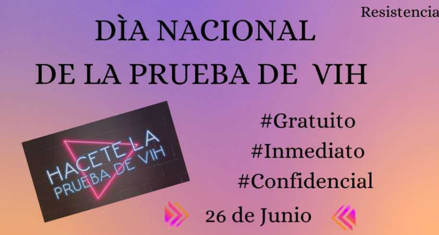 Lucha contra el VIH: testeos e informaci&oacute;n gratuita, este s&aacute;bado en la plaza 25 de Mayo