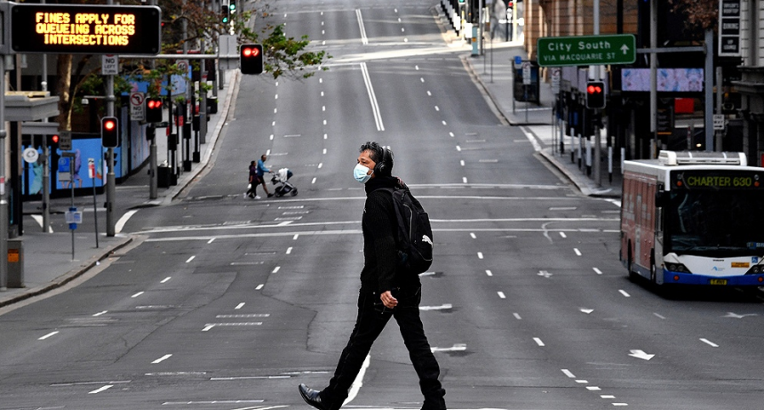Con muy bajas tasas de vacunados, Sydney vuelve al confinamiento 