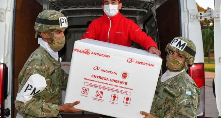 Este martes llegan a Chaco 30.600 dosis de la vacuna AstraZeneca