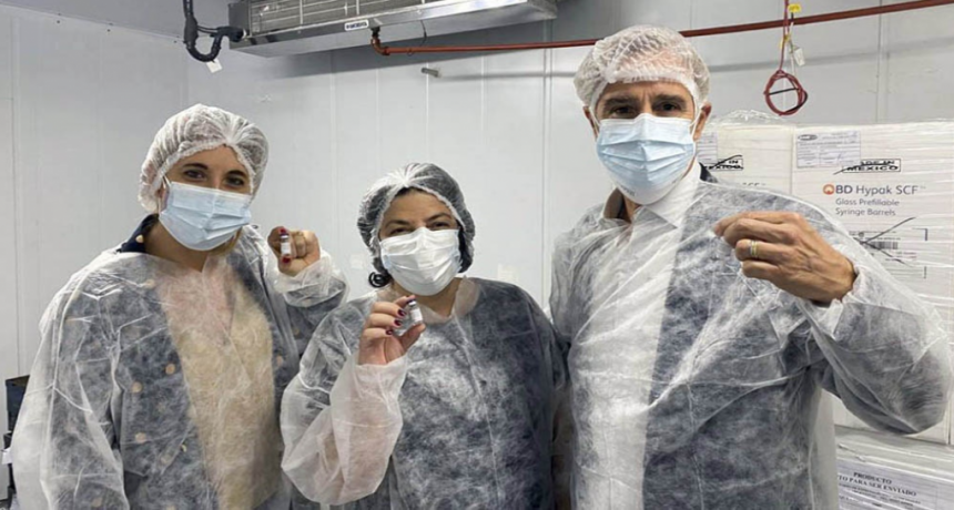 El lunes arranca la producci&oacute;n local del componente 2 de la Sputnik V