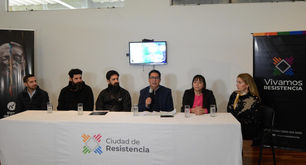 Resistencia y la Fundación Urunday presentaron las actividades culturales de la edición 2022 de La Bienal Internacional de Esculturas