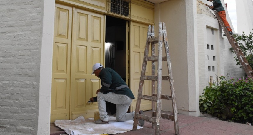 Esfuerzo Compartido: Resistencia embellece la Capilla del Barrio Güiraldes con miras a los festejos patronales