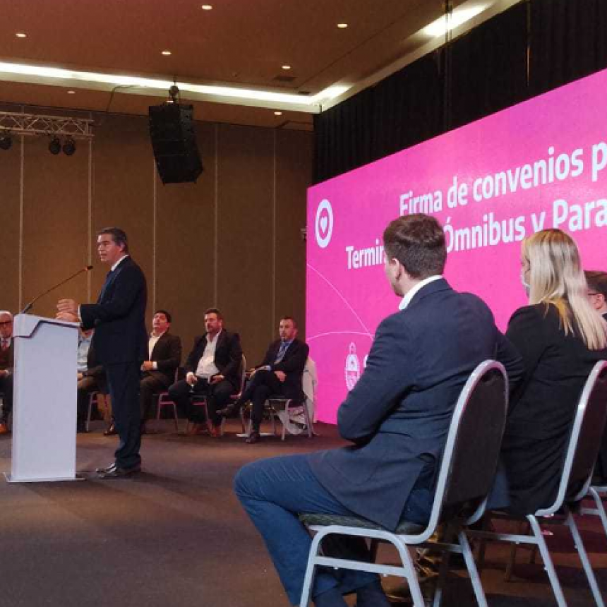 Con una inversión de $21.700 millones, Capitanich y Guerrera presentaron el Programa de Modernización del Transporte