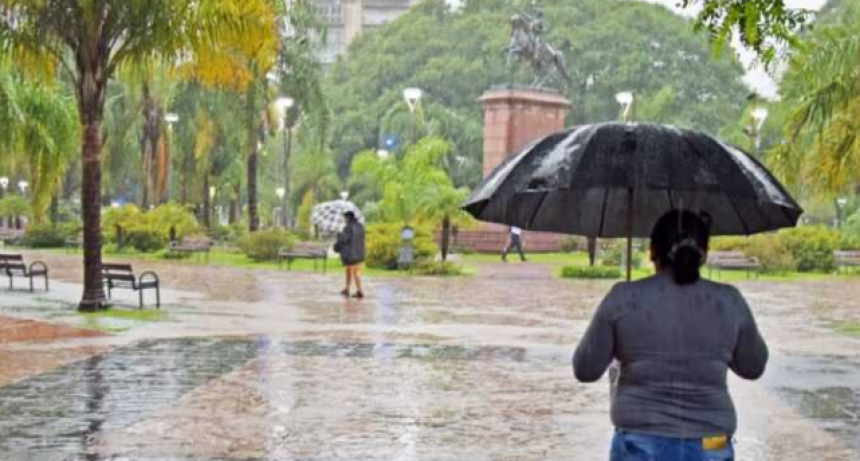 El Área Metropolitana de la provincia concentró las lluvias de este martes