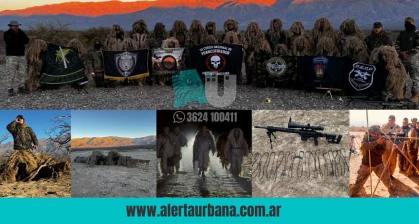 Chaco se hizo presente en el III Curso Nacional de Francotirador Policial realizado en Tucumán