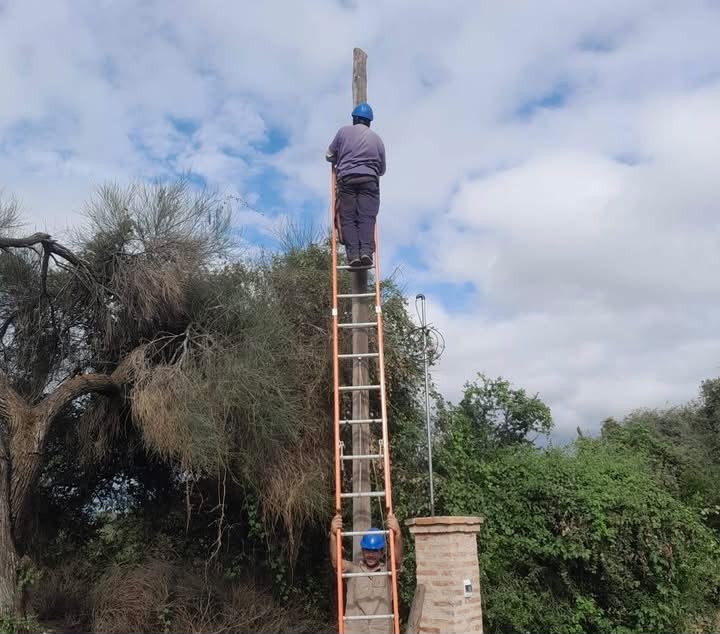 Secheep ampl&iacute;a el servicio el&eacute;ctrico en el Paraje Las Hacheras y suma nuevos usuarios a la red