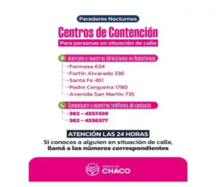 Paradores nocturnos: d&oacute;nde pedir asistencia ante la llegada del fr&iacute;o