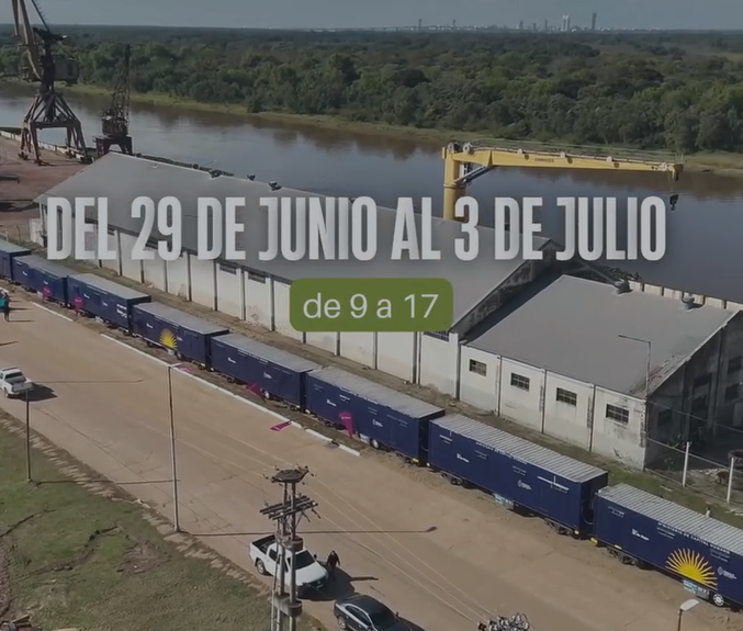 Desde este lunes: el tren 25 de mayo atender&aacute; en el Puerto de Barranqueras