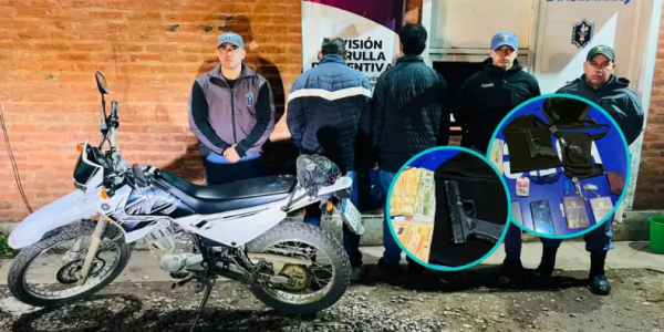 Interceptaron en Resistencia a dos extranjeros con una r&eacute;plica de arma 
