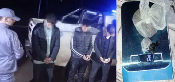 Tres j&oacute;venes demorados con marihuana en Villa R&iacute;o Bermejito