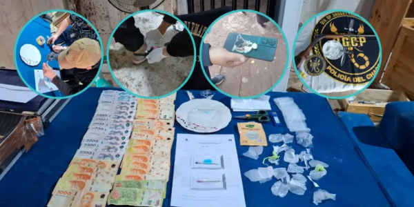Villa &Aacute;ngela: desbaratan un b&uacute;nker y narco se trag&oacute; un boch&oacute;n de coca&iacute;na cuando ve a la Polic&iacute;a