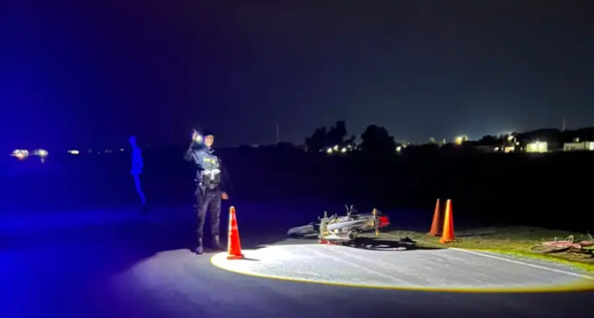 Pampa del Indio: muri&oacute; un motociclista que impact&oacute; contra un ciclisita que dios positivo de alcoholemia