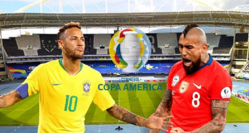 Brasil jugar&aacute; ma&ntilde;ana ante Chile en Rio de Janeiro por los cuartos de final de la Copa Am&eacute;rica