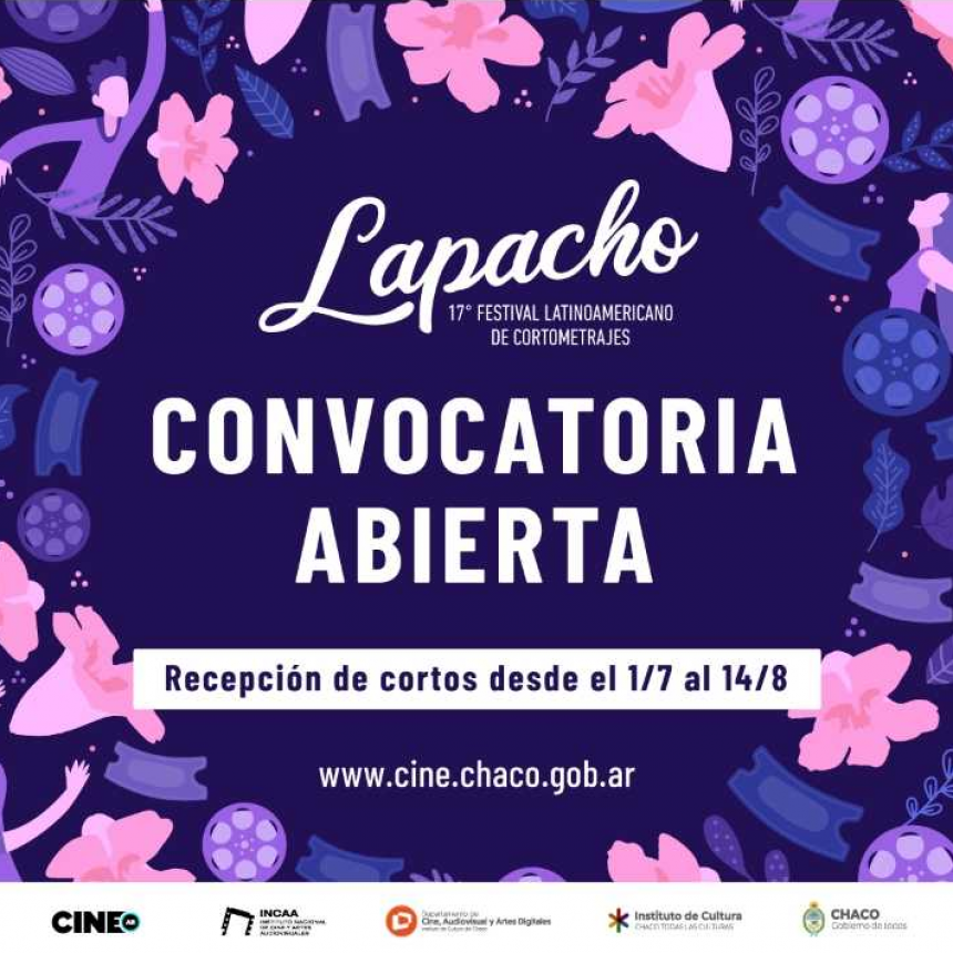 Est&aacute; abierta la recepci&oacute;n de material para el  17&ordm; Festival Latinoamericano de Cortometrajes Lapacho