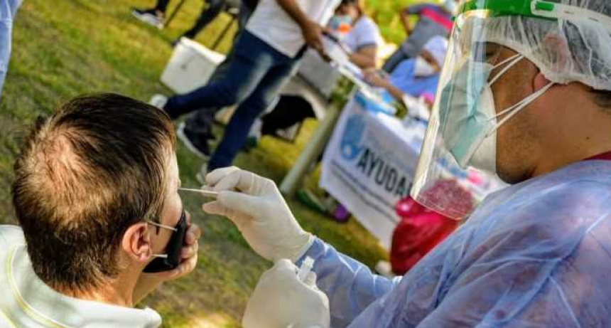 Registran 6.574 casos activos de COVID-19 en Chaco 