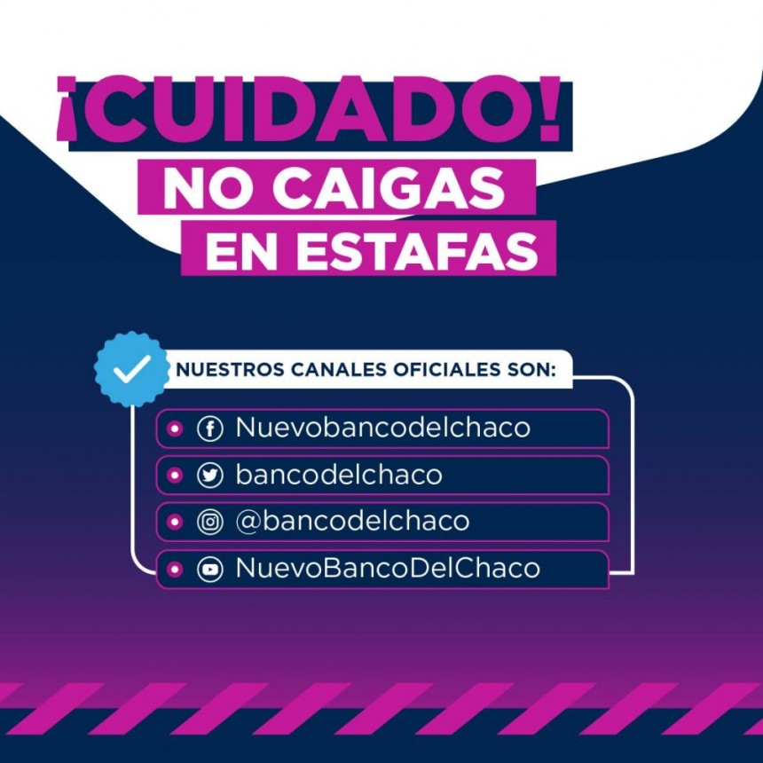 El NBCH reitera canales oficiales para evitar estafas 