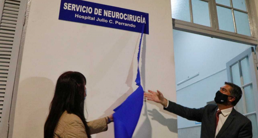 El gobernador habilit&oacute; refacciones en el &aacute;rea de Neurocirug&iacute;a del Perrando