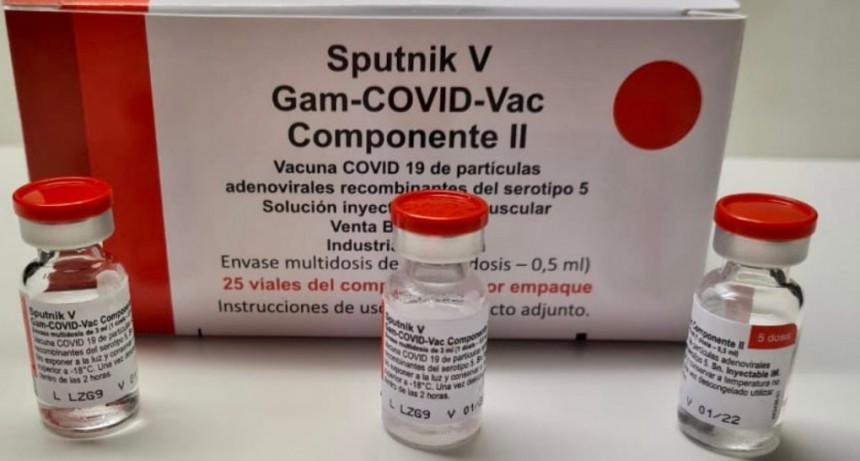 Con el arribo del componente 2 de la Sputnik prev&eacute;n un mill&oacute;n de dosis para el 16 de julio