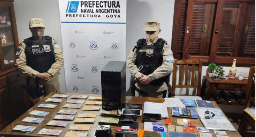 Prefectura desbarat&oacute; una organizaci&oacute;n criminal dedicada a la venta de droga