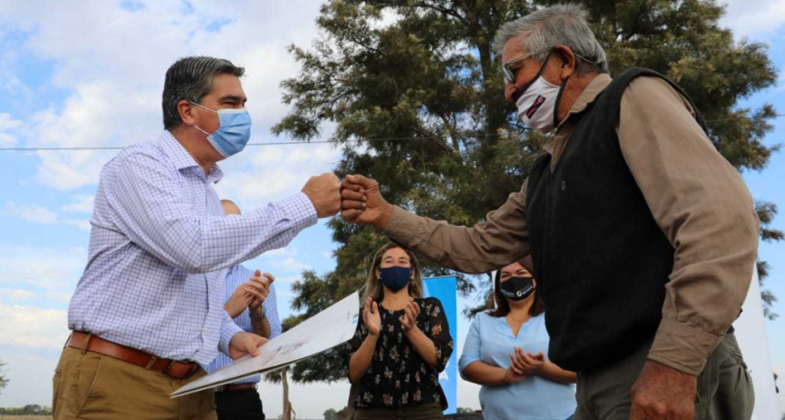 General San Mart&iacute;n tambi&eacute;n recibi&oacute; t&iacute;tulos de propiedad 