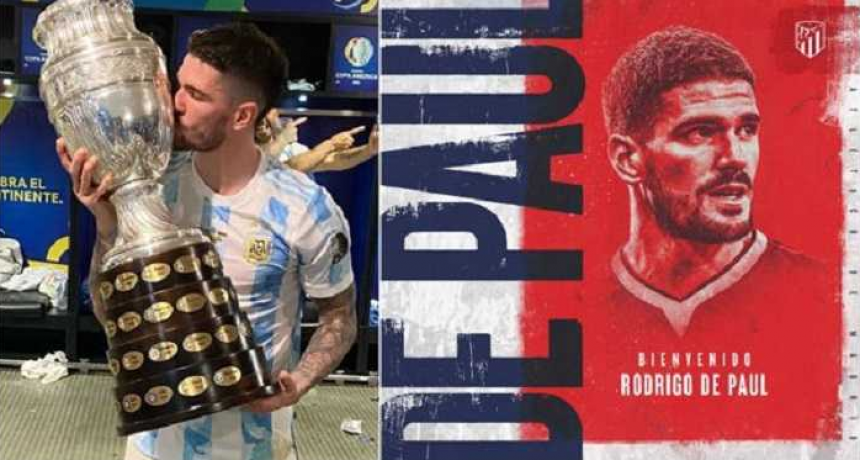 De Paul se convierte en nuevo refuerzo del Atl&eacute;tico de Madrid