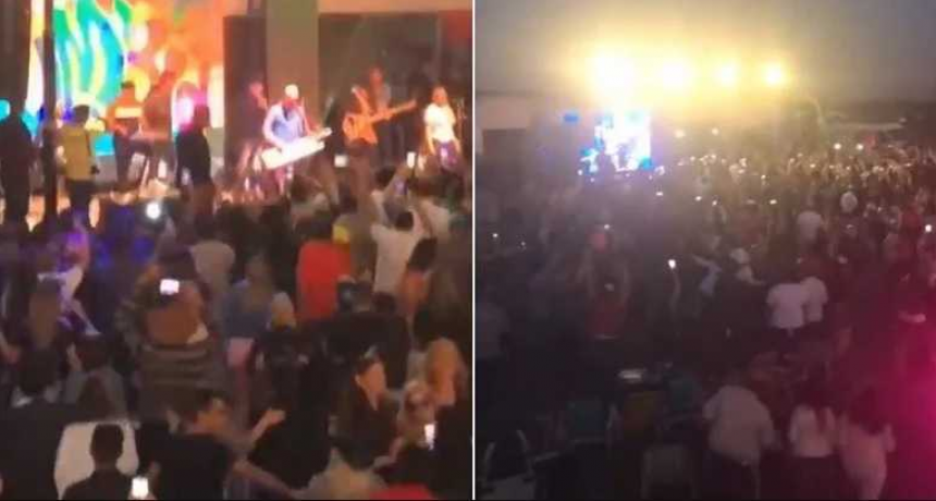 Detectaron cuatro casos de coronavirus en la fiesta clandestina animada por Pablo Lezcano
