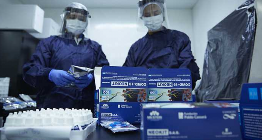 Escalar&aacute;n la producci&oacute;n de un test de diagn&oacute;stico r&aacute;pido para COVID-19