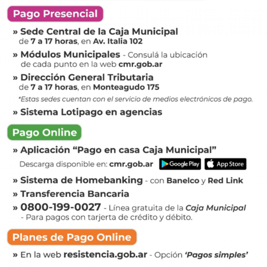 Hasta este viernes pueden acceder a la moratoria municipal
