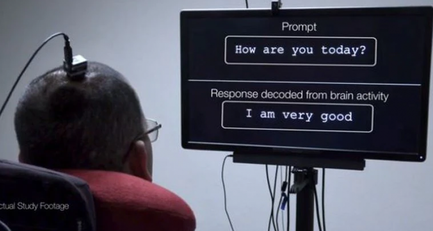 Un implante cerebral permite a un hombre con par&aacute;lisis convertir sus pensamientos en palabras