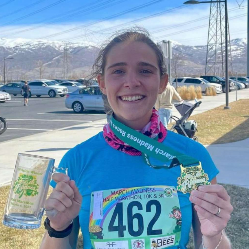 &ldquo;Debo ser la &uacute;nica varada con una sonrisa&rdquo;: es runner, no puede regresar al pa&iacute;s y se puso a correr en los Estados Unidos