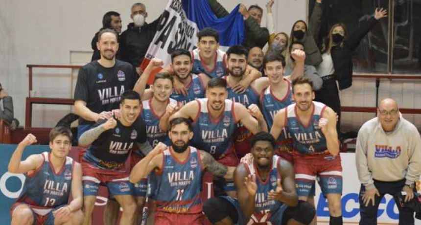 Villa San Martín se metió en la final de conferencia y quedó al borde del ascenso