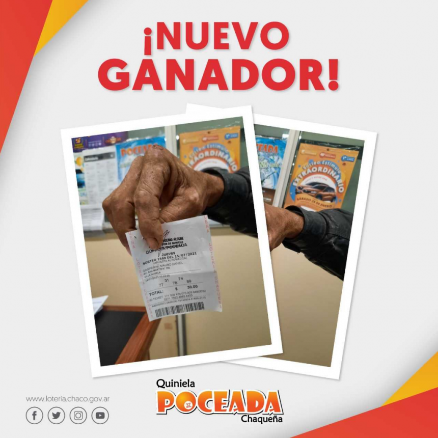 Ladrillero se llevó más de un millón y medio con la Poceada