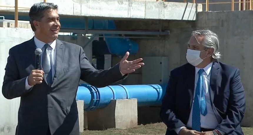 El Presidente, Alberto Fernández, anuncia inicio de importantes obras en la Provincia 