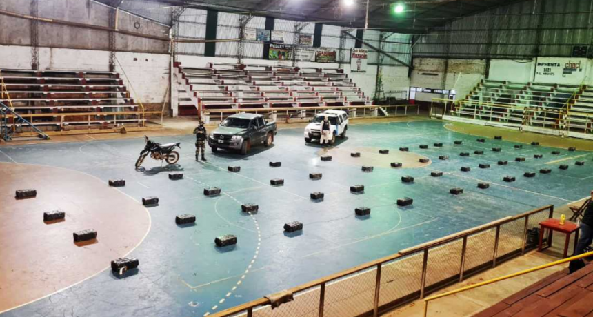 Prefectura decomisó un cargamento de más de una tonelada de marihuana