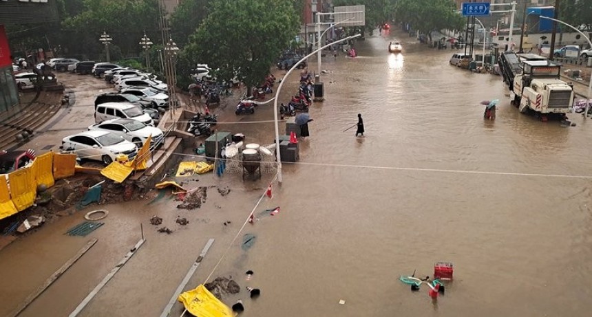 Al menos 25 muertos por las lluvias torrenciales en el centro de China